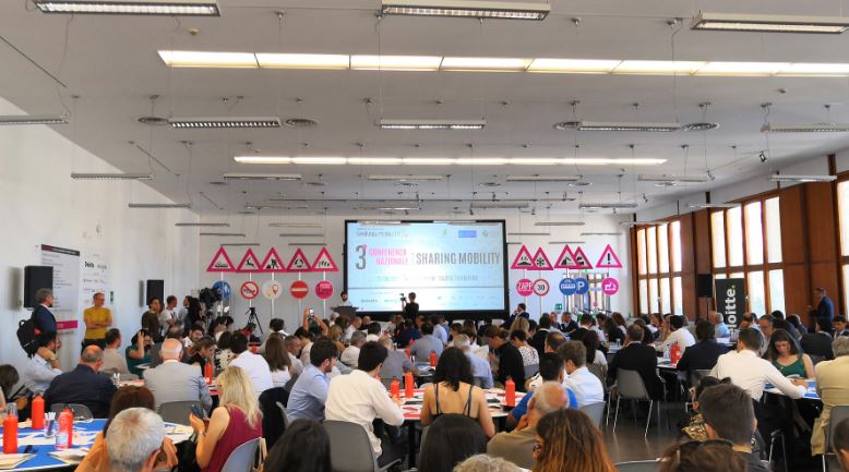 Group of people are listening a meeting